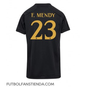 Real Madrid Ferland Mendy #23 Tercera Equipación Mujer 2023-24 Manga Corta